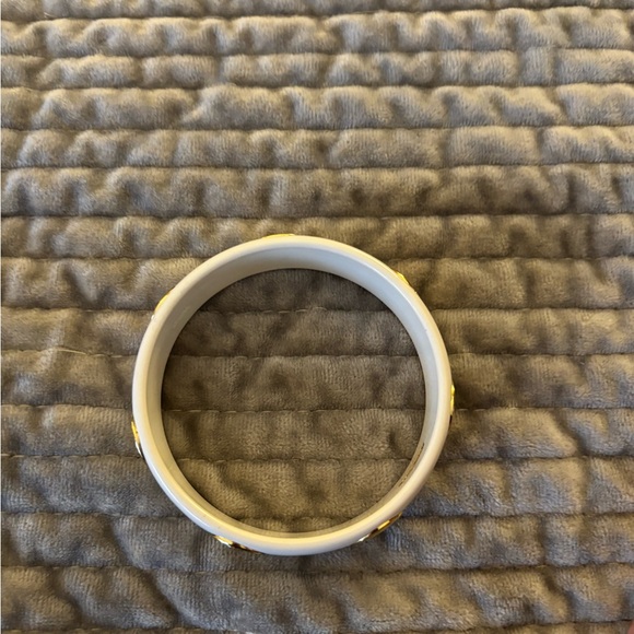 Coach White and Gold Bangle - Picture 5 of 7